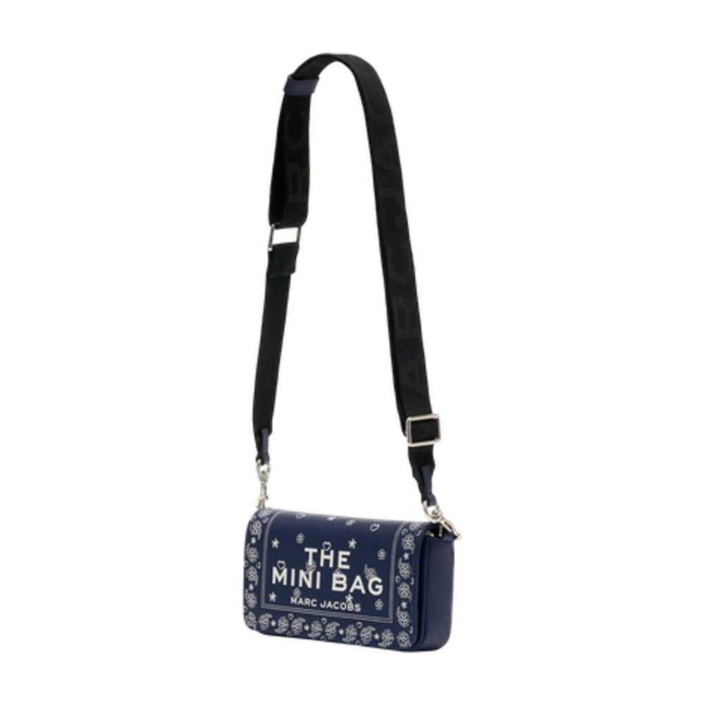 Marc Jacobs Embroidered Mini Bag — Navy, view 2