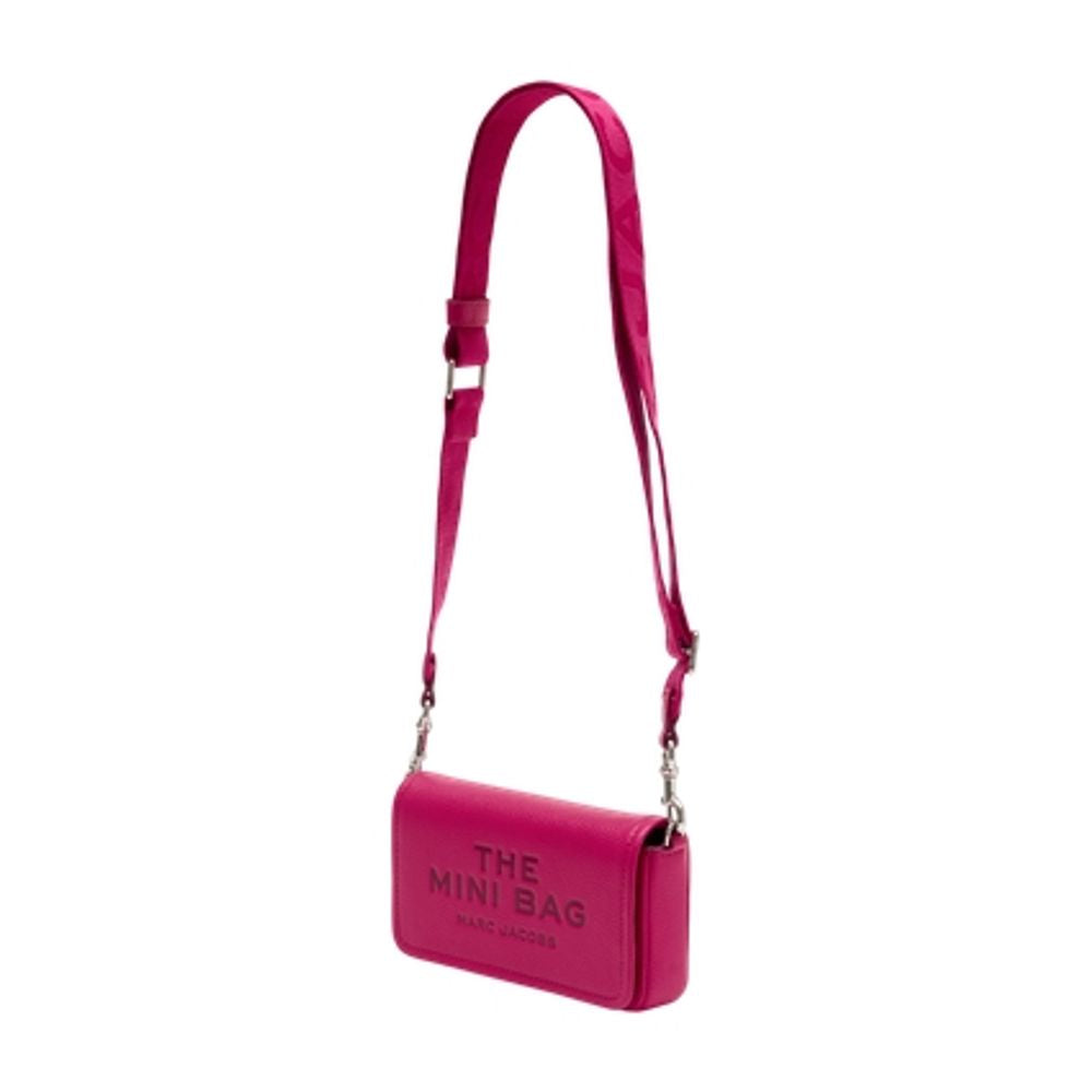 Marc Jacobs Embossed Cowhide Mini Bag — Pink, view 2