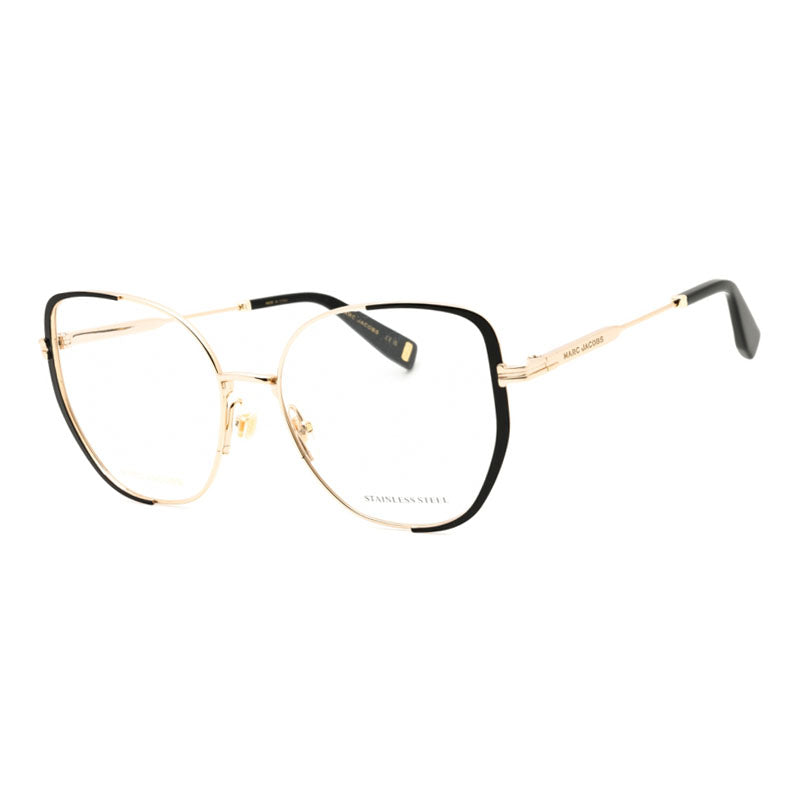 Marc Jacobs MJ11030RHL00 Butterfly Full Rim Eyeglasses — Gold by Marc Jacobs