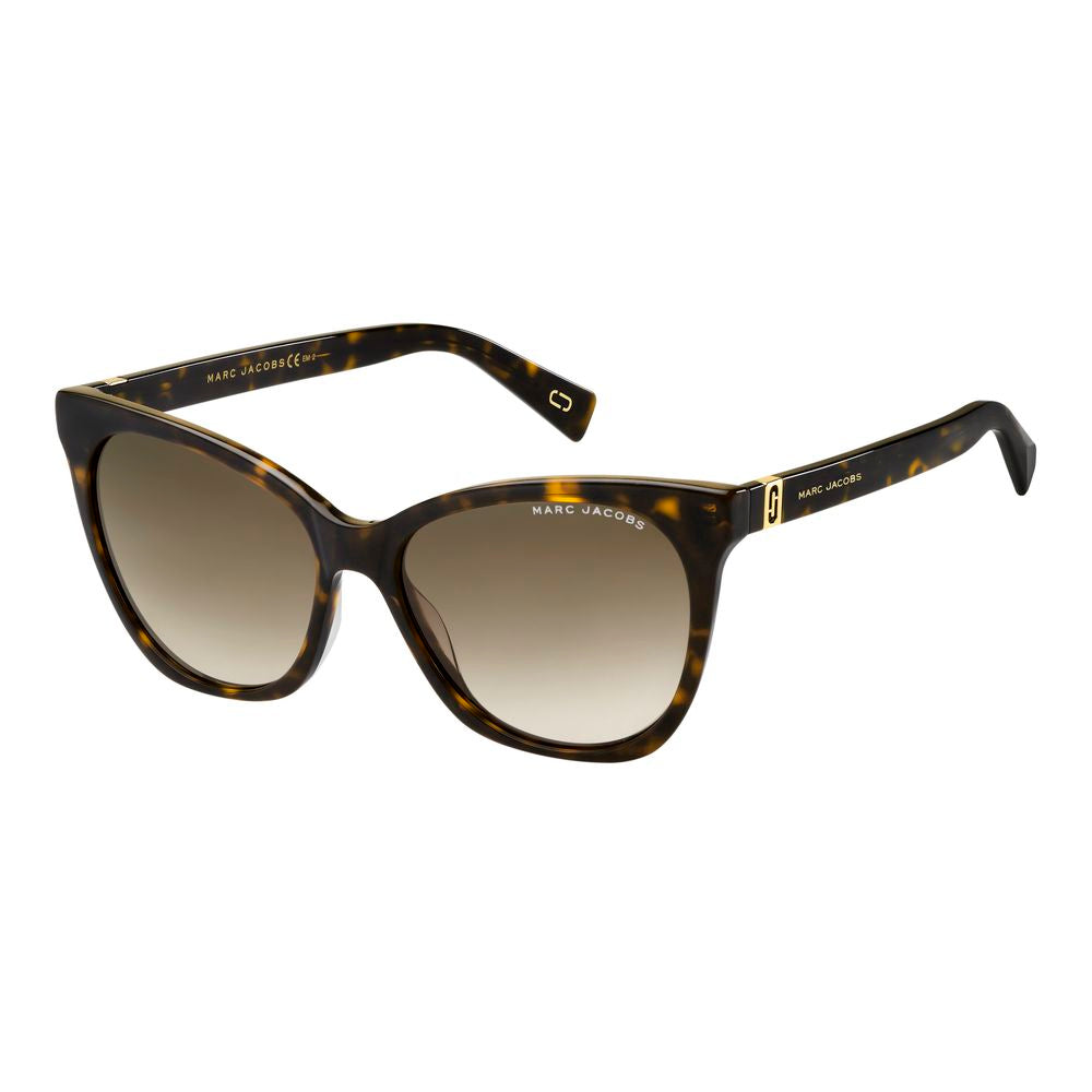 Marc Jacobs MJMARC336S086HAAC Tortoiseshell Acetate Sunglasses — Brown by Marc Jacobs