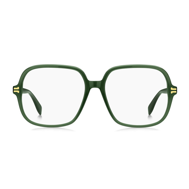 Marc Jacobs Runway Square Full Rim Eyeglasses — Green by Marc Jacobs Runway