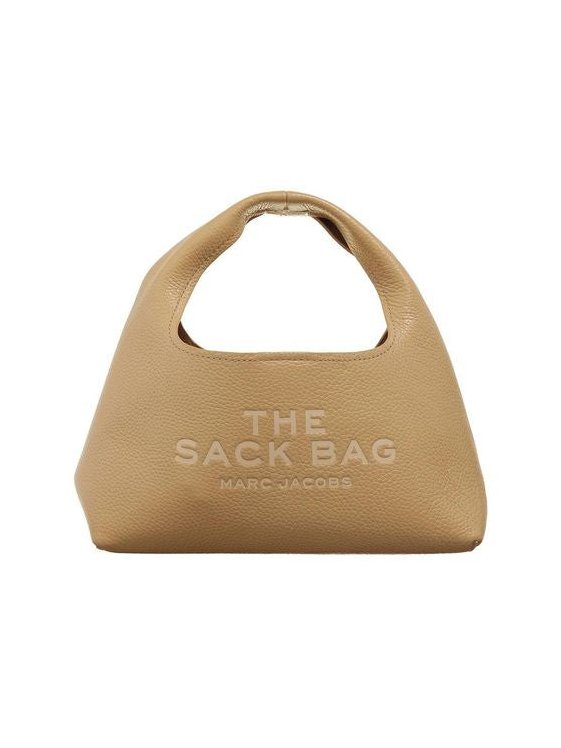 Marc Jacobs Mini Sack Shoulder Bag — Beige, view 5