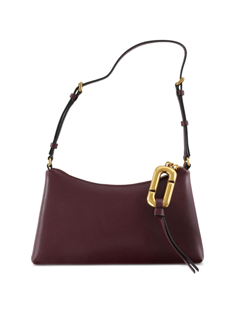 Marc Jacobs Leather Shoulder Bag — Burgundy, view 2