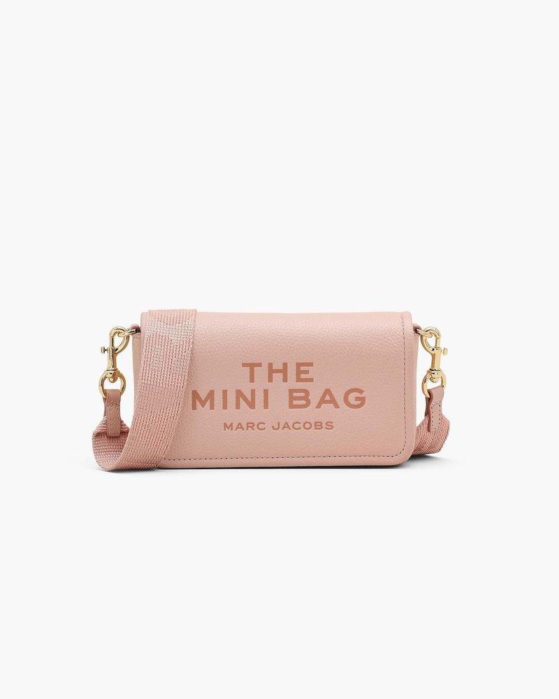 Marc Jacobs Leather Shoulder Bag — Pink by Marc Jacobs