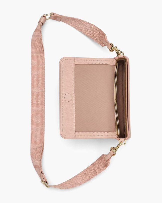 Marc Jacobs Leather Shoulder Bag — Pink, view 4