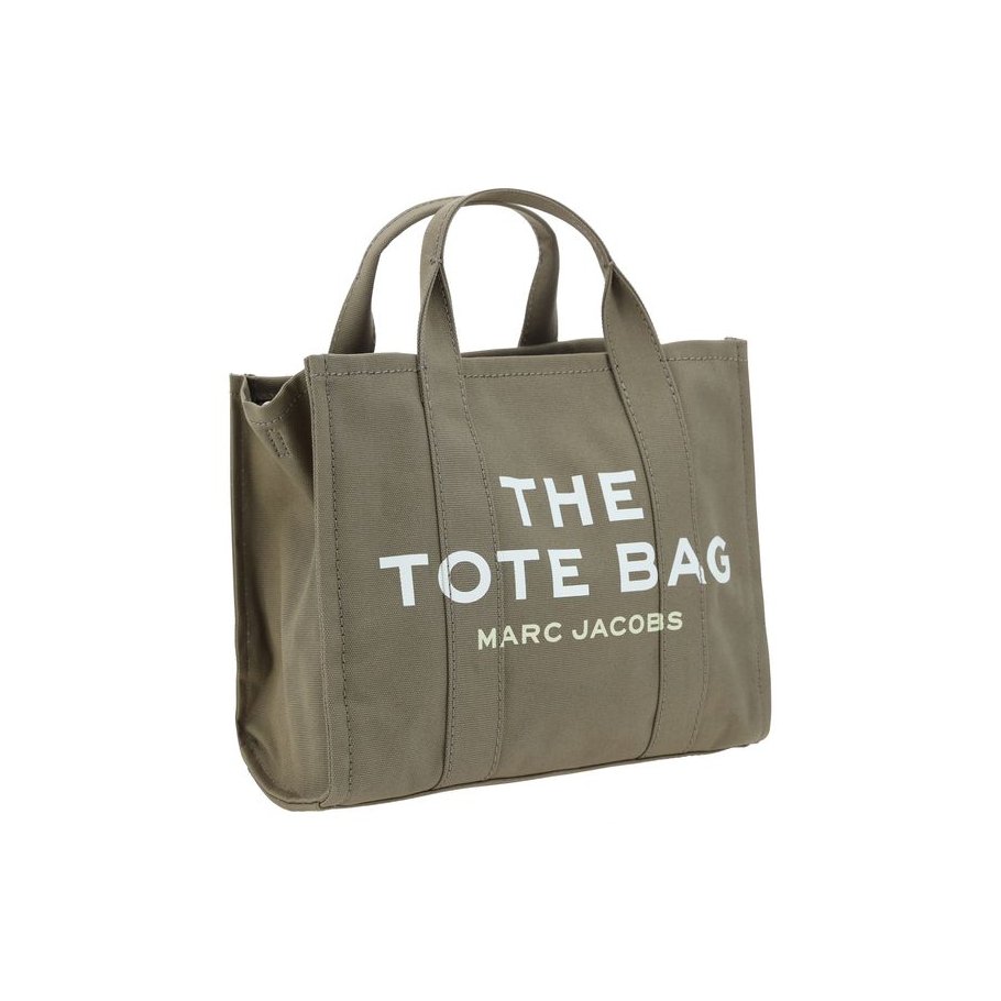 Marc Jacobs Cotton Canvas with Monogram Print Tote Bag — Brown, view 2