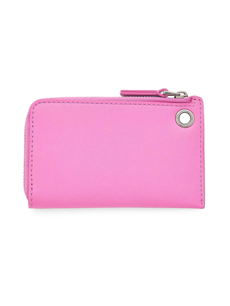Marc Jacobs Pendant-Detailed Zippered Wallet — Pink, view 2