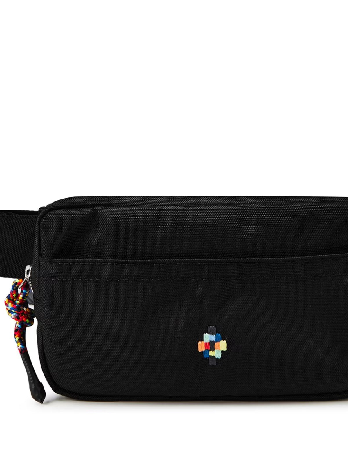 Marcelo Burlon Embroidered Cross Logo Belt Bag — Black, view 3