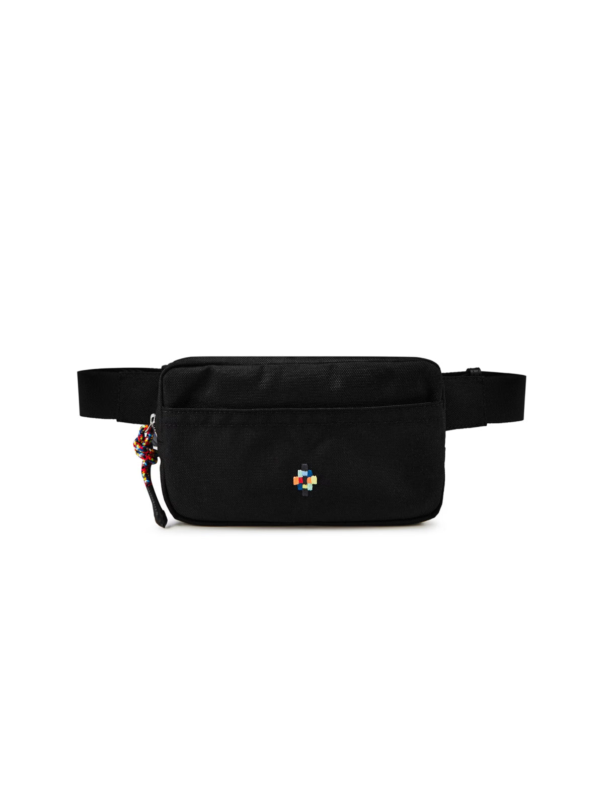 Marcelo Burlon Embroidered Cross Logo Belt Bag — Black, view 4