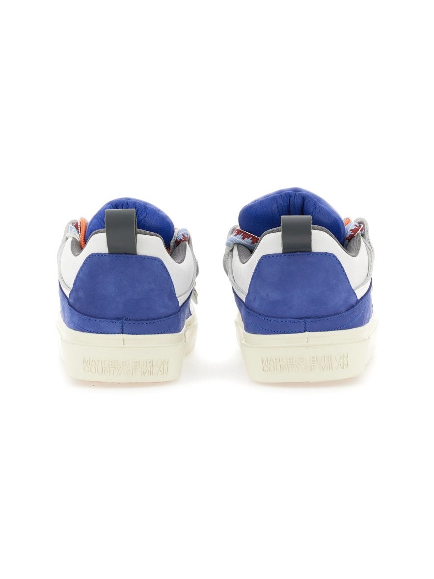 Marcelo Burlon County Of Milan Ticinella Sneaker — Blue, view 2