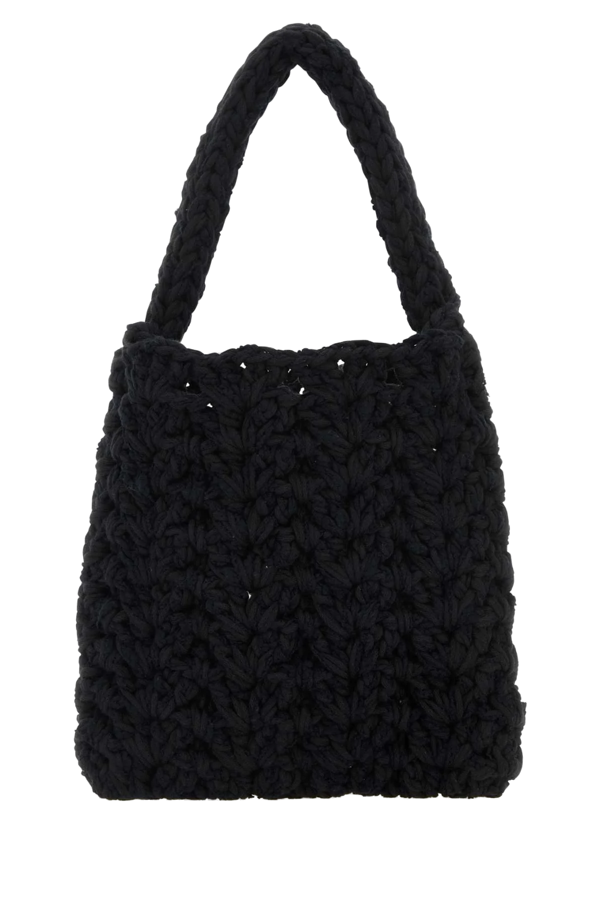 Marco Rambaldi Sweater Shoulder Bag — Black, view 3