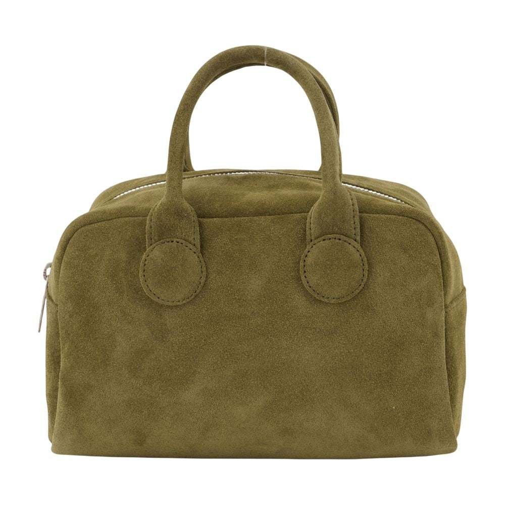 Marge Sherwood Soft Cowhide Bowling Bag — Khaki by Marge Sherwood
