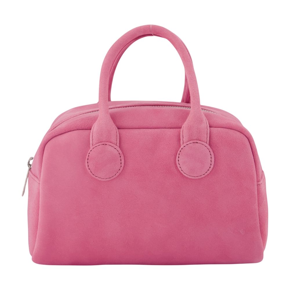 Marge Sherwood Soft Goatskin Bowling Bag — Pink by Marge Sherwood