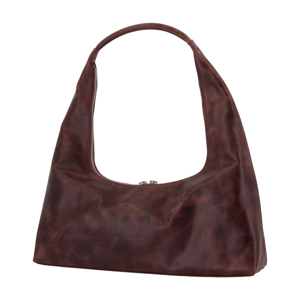 Marge Sherwood Suede Hobo Bag — Brown, view 2
