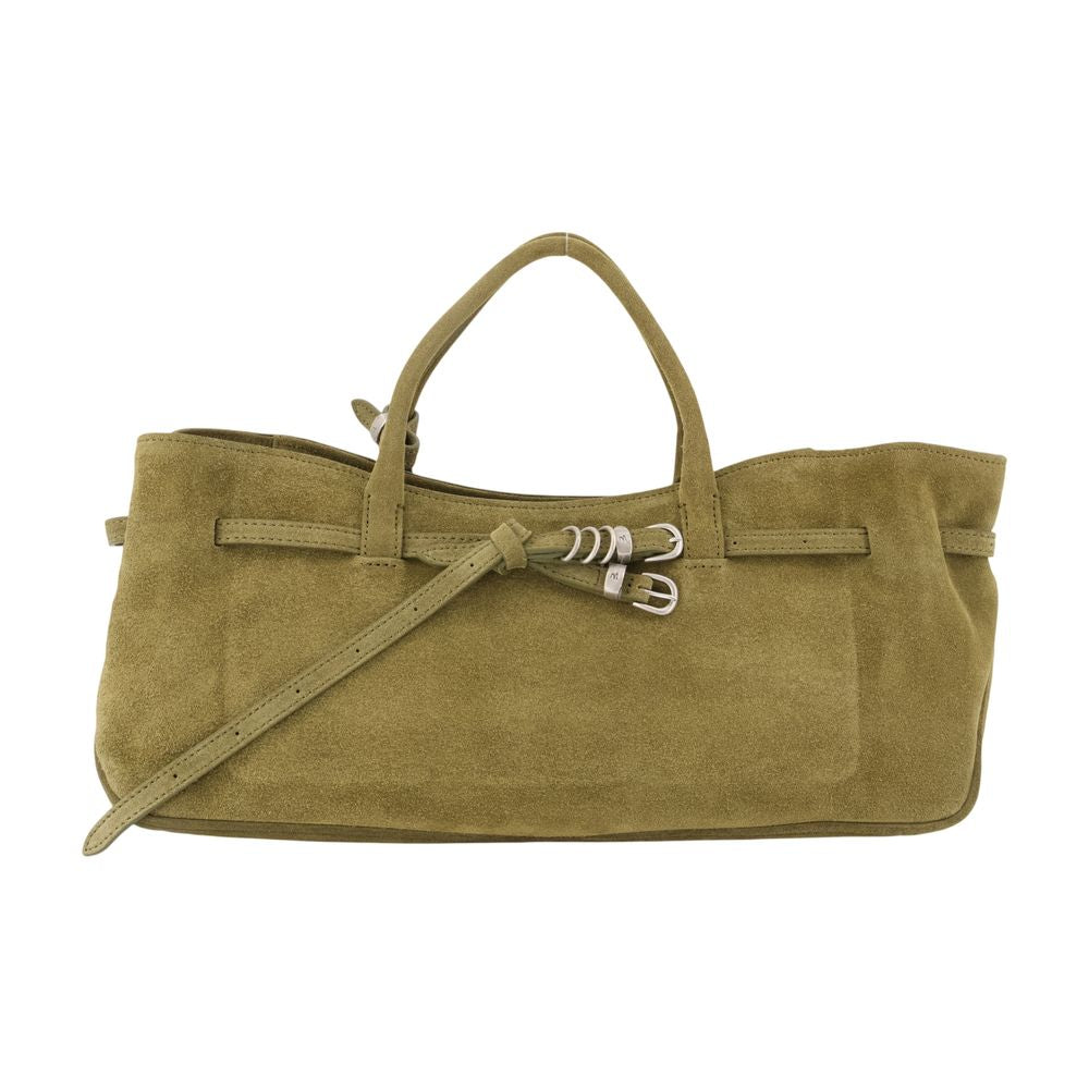 Marge Sherwood Suede with Belt Detail Shoulder Bag by Marge Sherwood