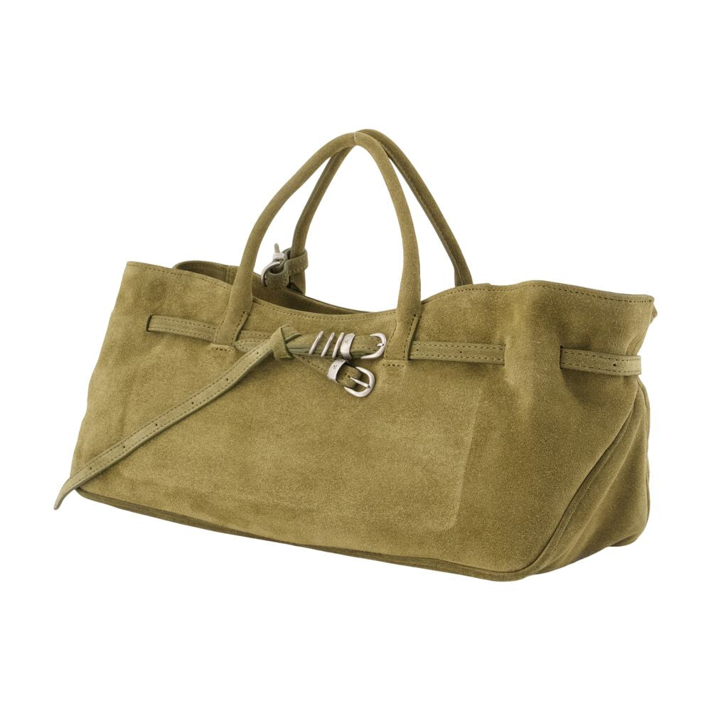 Marge Sherwood Suede with Belt Detail Shoulder Bag, view 2