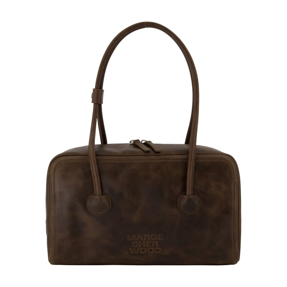 Marge Sherwood Soft Cowhide Shoulder Bag — Brown by Marge Sherwood