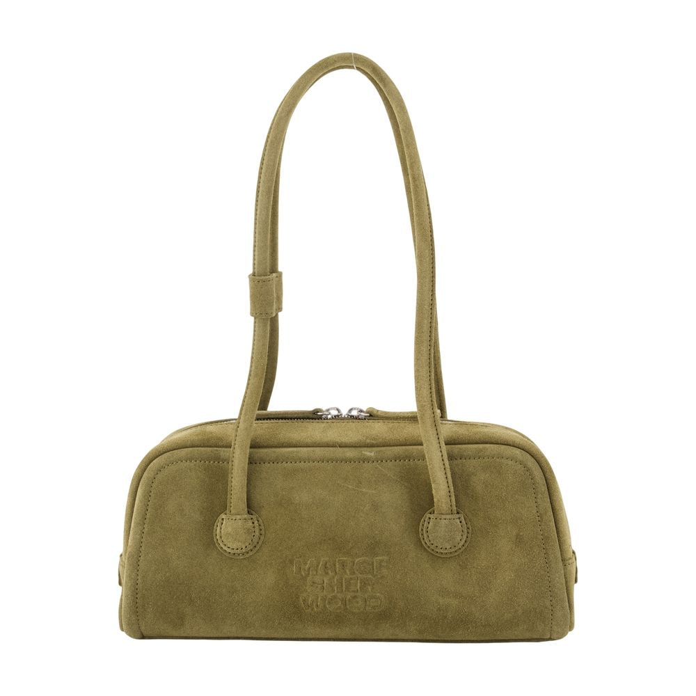 Marge Sherwood Boston Shoulder Bag — Khaki by Marge Sherwood