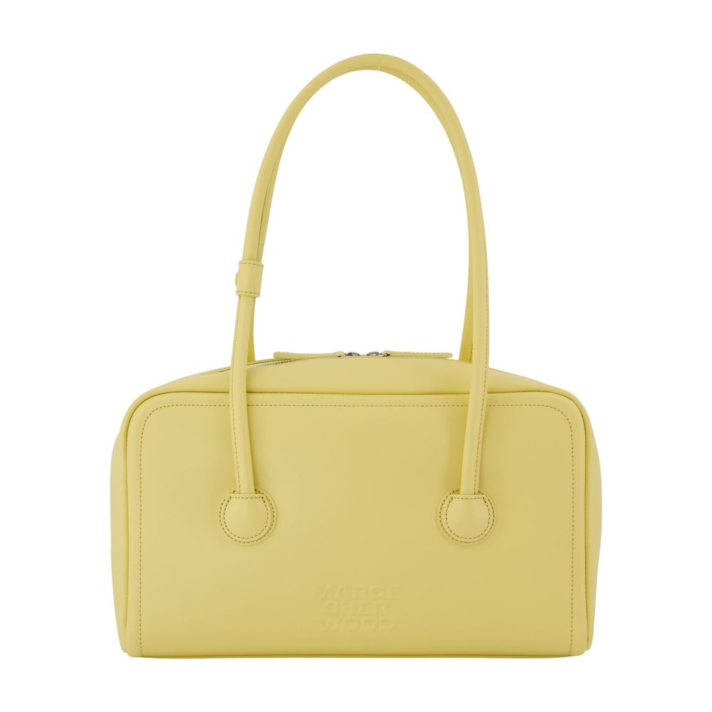 Marge Sherwood Soft Cowhide Shoulder Bag — Yellow by Marge Sherwood