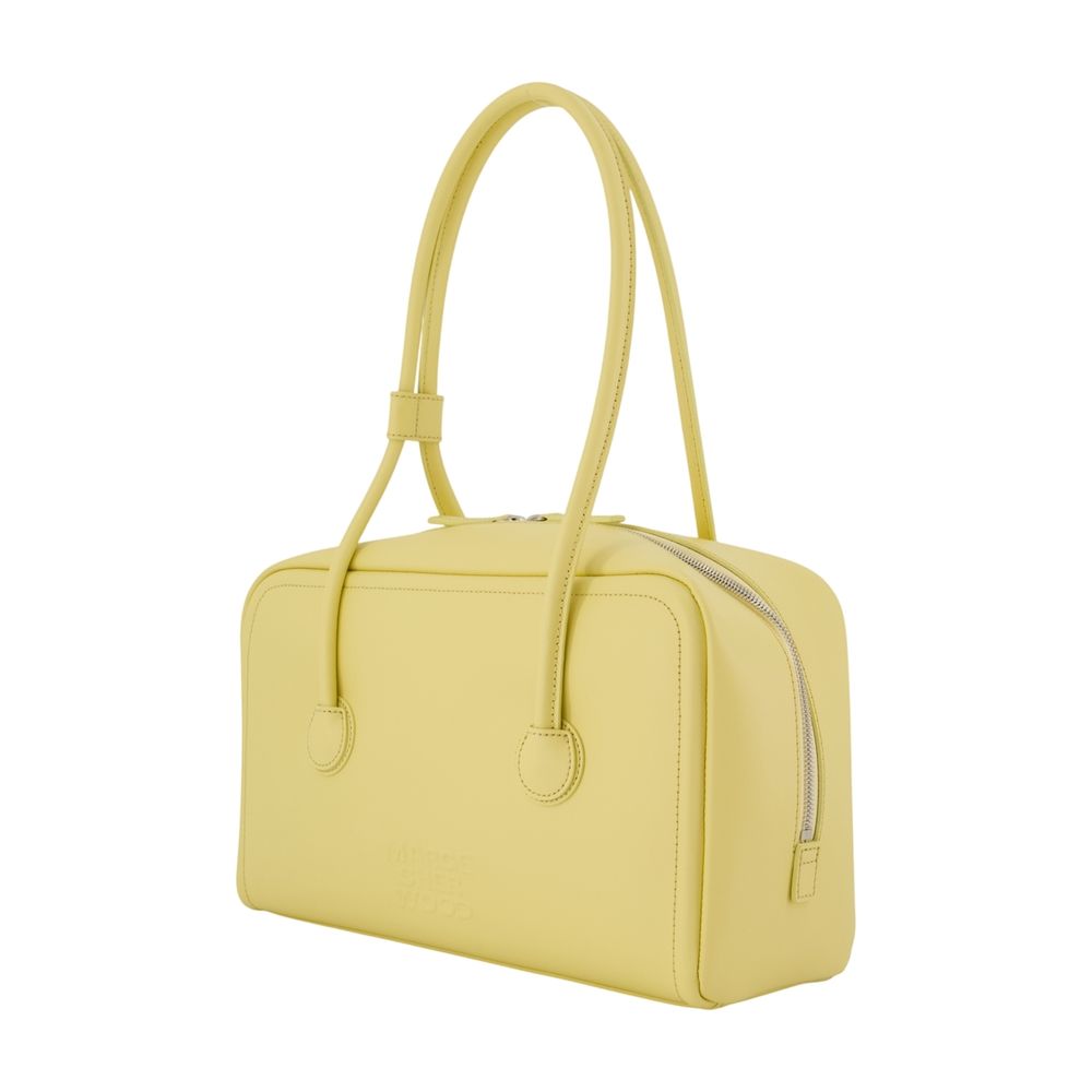 Marge Sherwood Soft Cowhide Shoulder Bag — Yellow, view 2