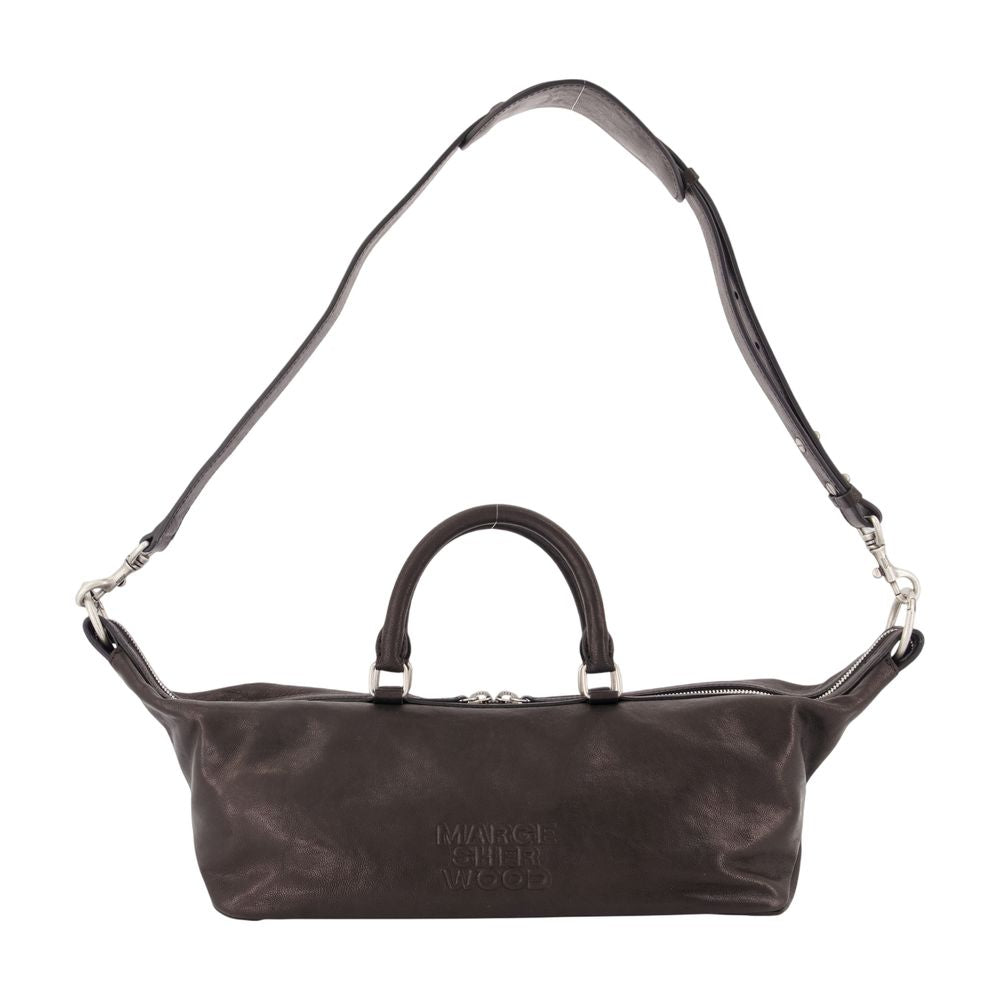 Marge Sherwood Dumpling Top Handle Bag — Black by Marge Sherwood