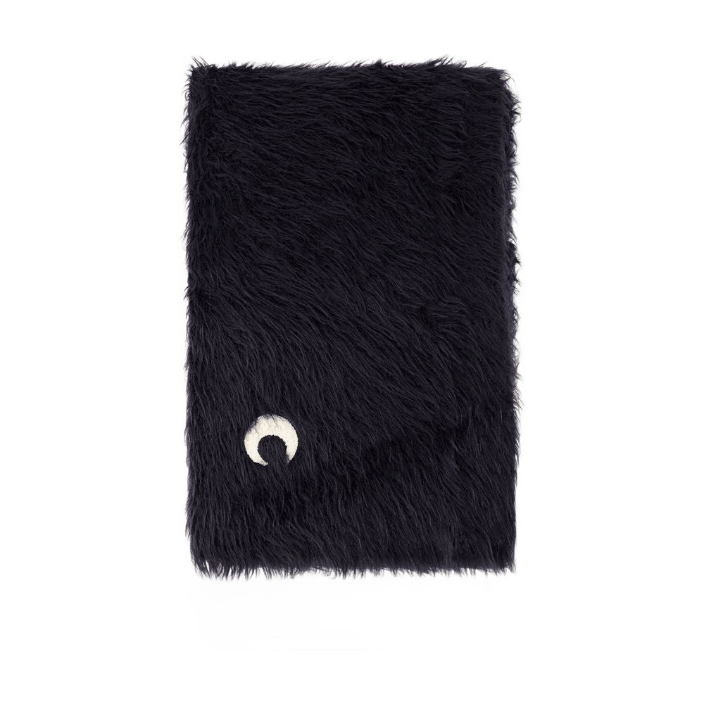 Marine Serre Wild Puffy Scarf — Black by Marine Serre