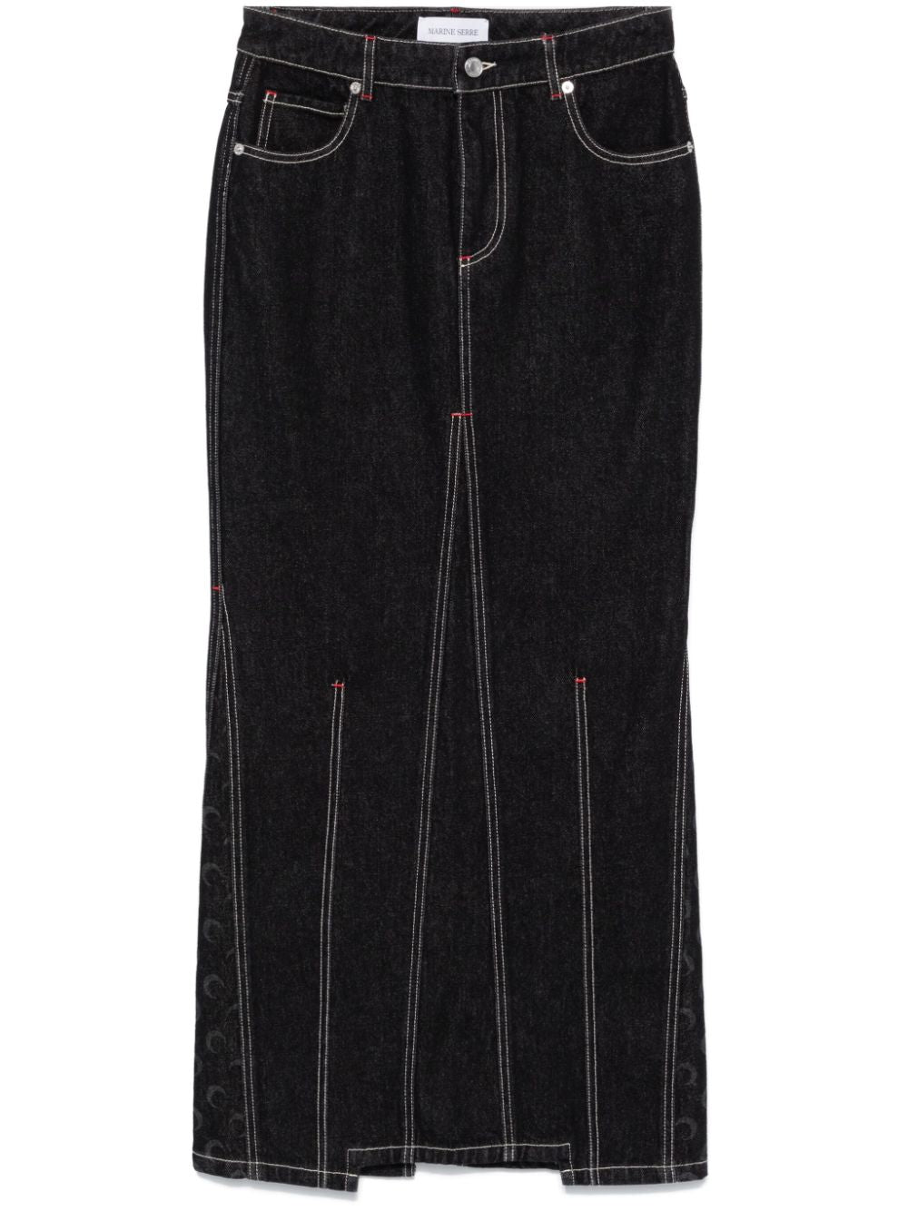 Marine Serre Skirt — Black by Marine Serre