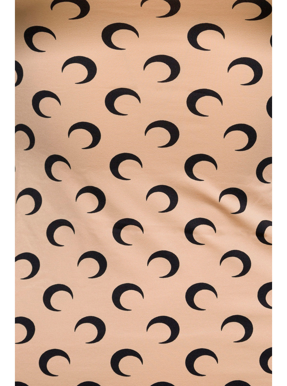 Marine Serre Crescent Moon Print T-shirt — Beige, view 3