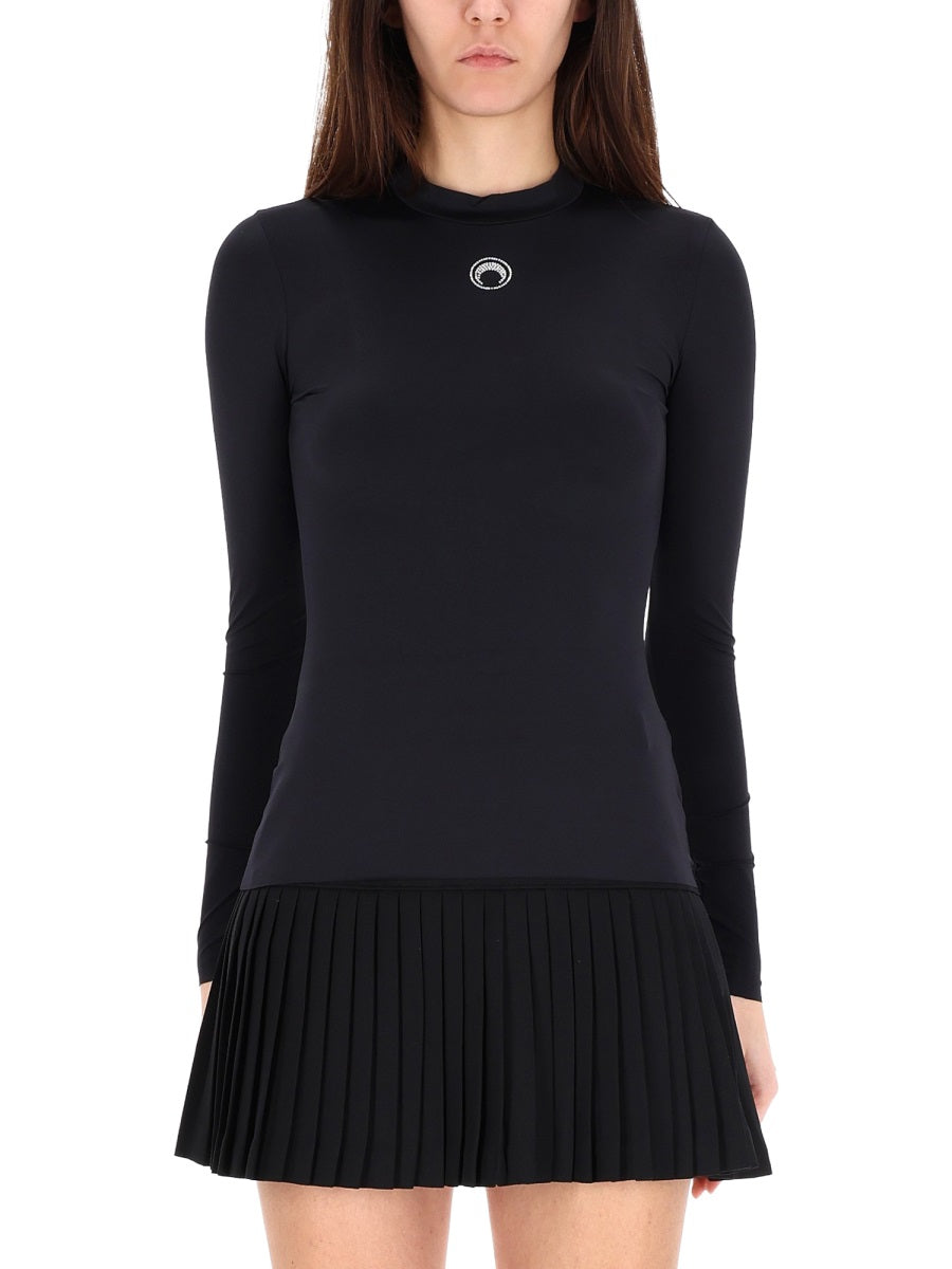 Marine Serre Moon T-Shirt — Black by Marine Serre