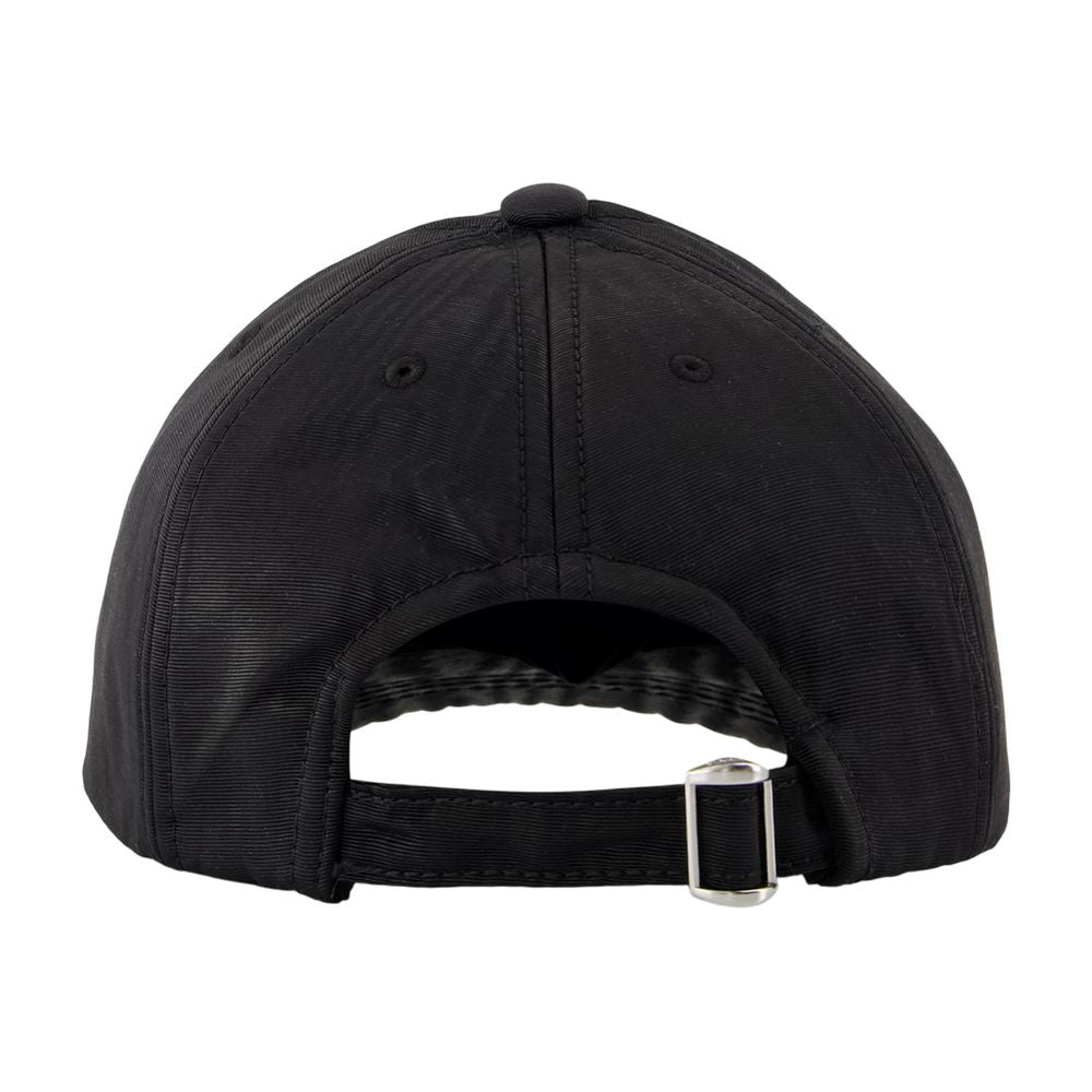 Marine Serre UHG001ACWOV0030-BK92 Baseball Cap — Black by Marine Serre