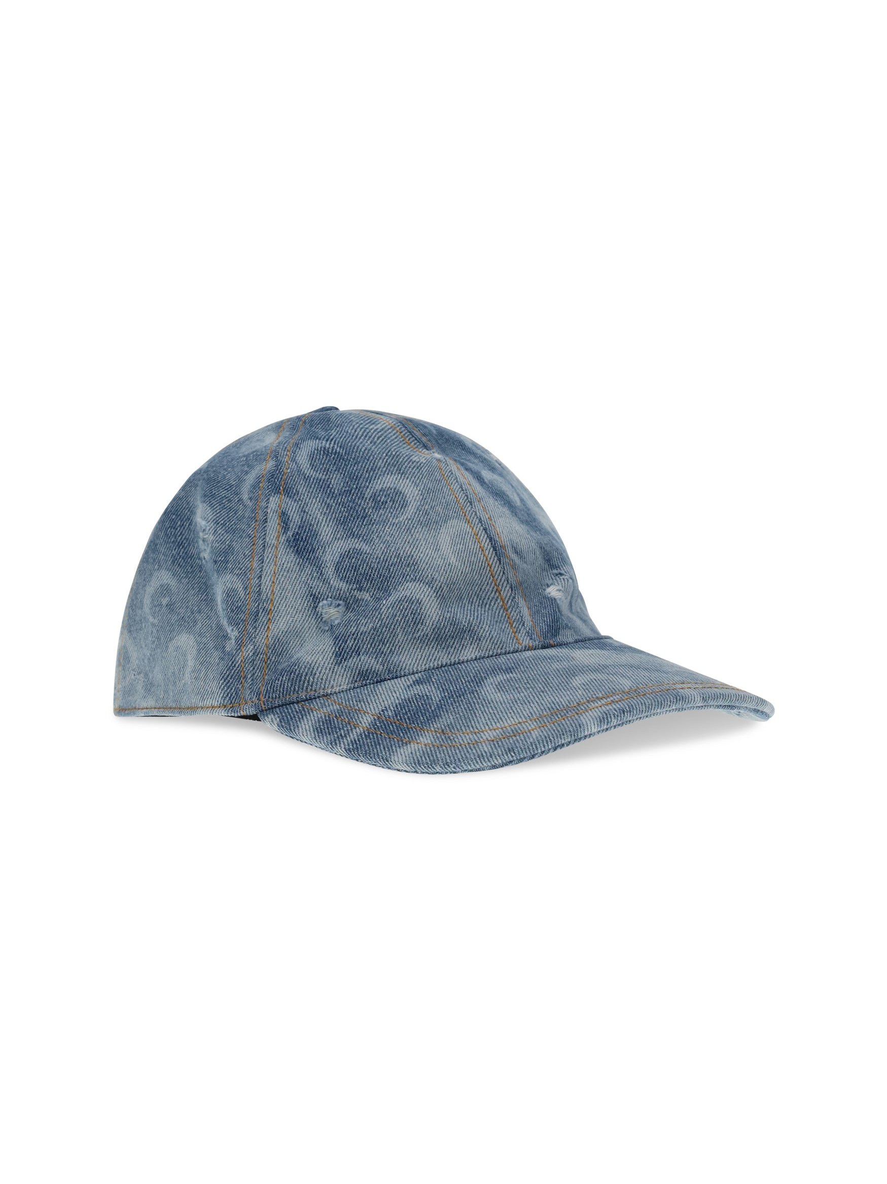 Marine Serre UHG048ACDEN0011 Baseball Cap — Blue, view 2