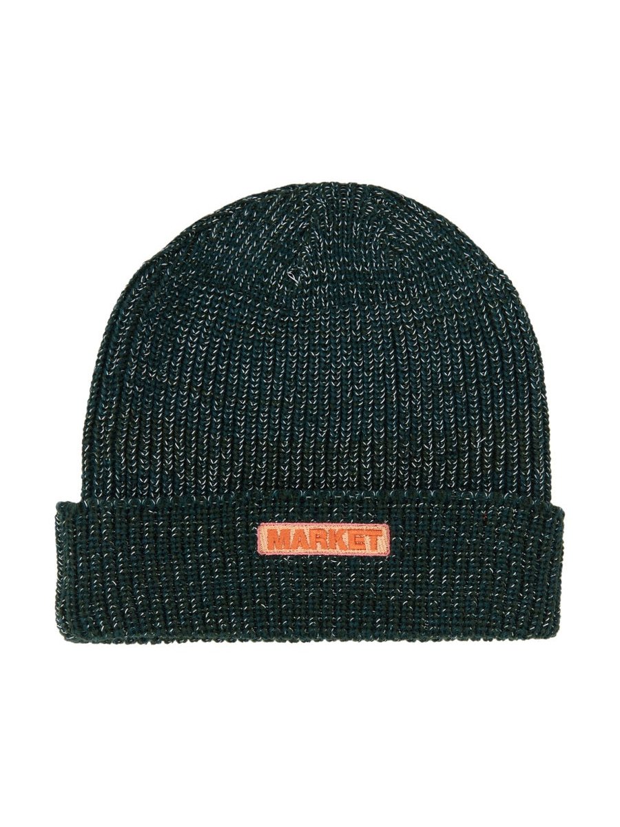 Market 390000203_GREEN Logo-Patch Cap — Green by Market