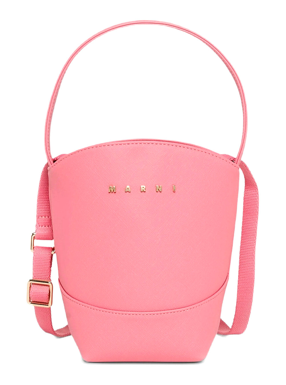 Marni Floral Polyester Crossbody Bag — Pink by Marni