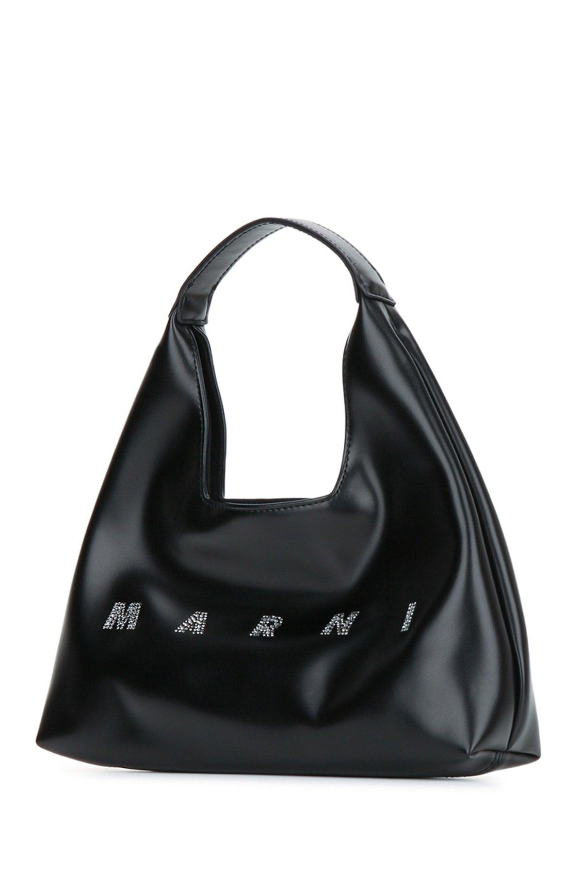 Marni Kids Diamond Shoulder Bag — Black, view 2