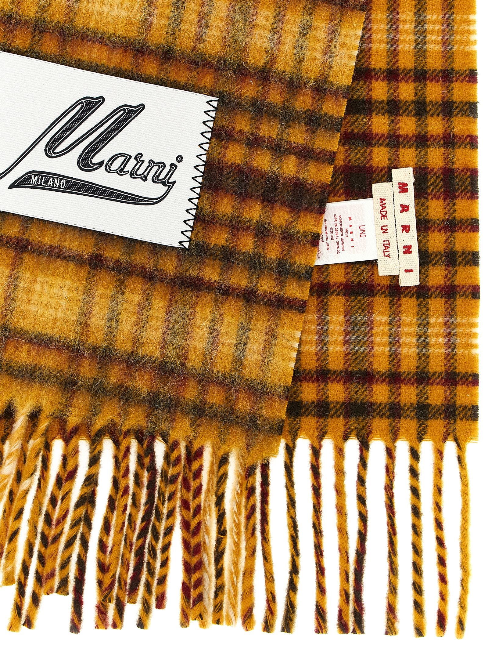 Marni Milano Scarf — Mustard, view 3