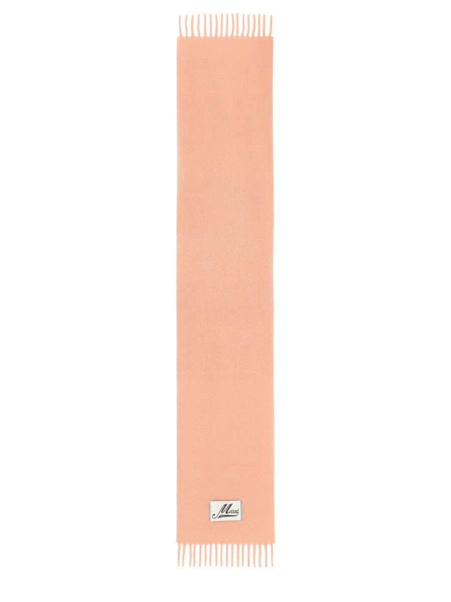 Marni Alpaca Woven Scarf — Pink by Marni