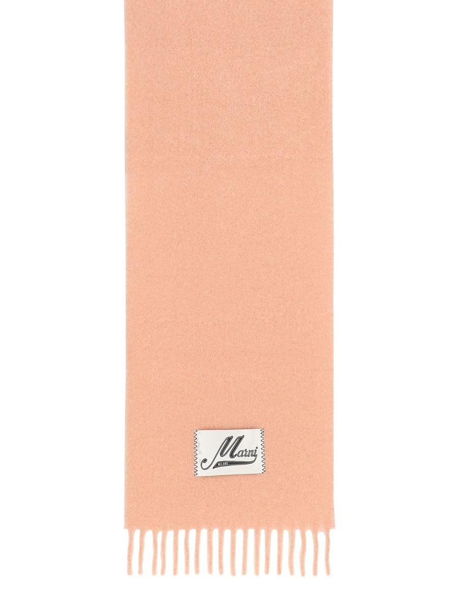 Marni Alpaca Woven Scarf — Pink, view 2
