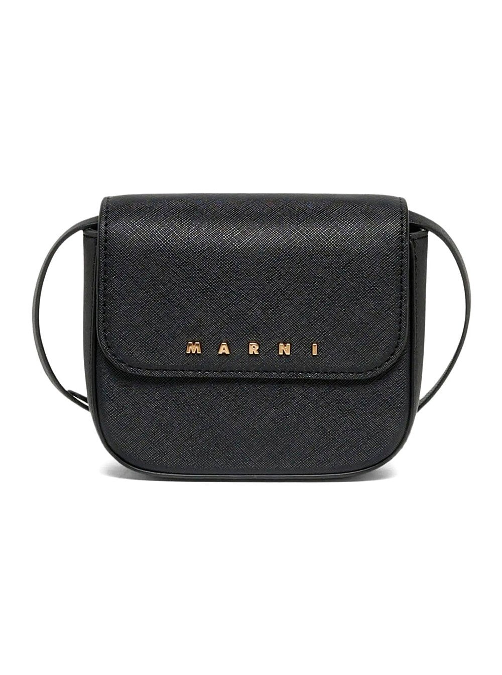Marni Punk Shoulder Bag — Black by Marni