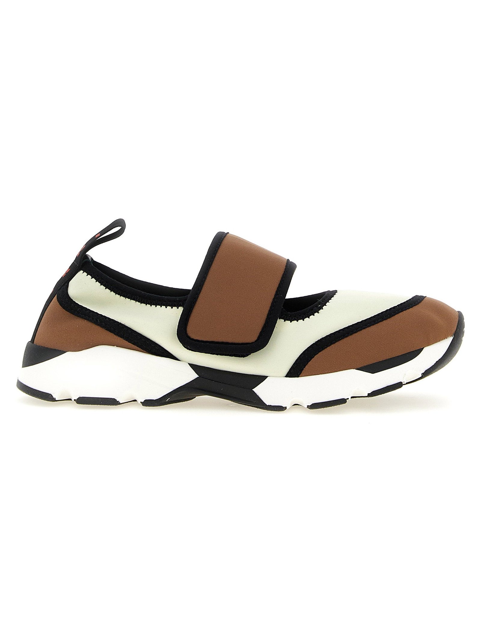 Marni Running Mary Jane Sneaker — Brown by Marni