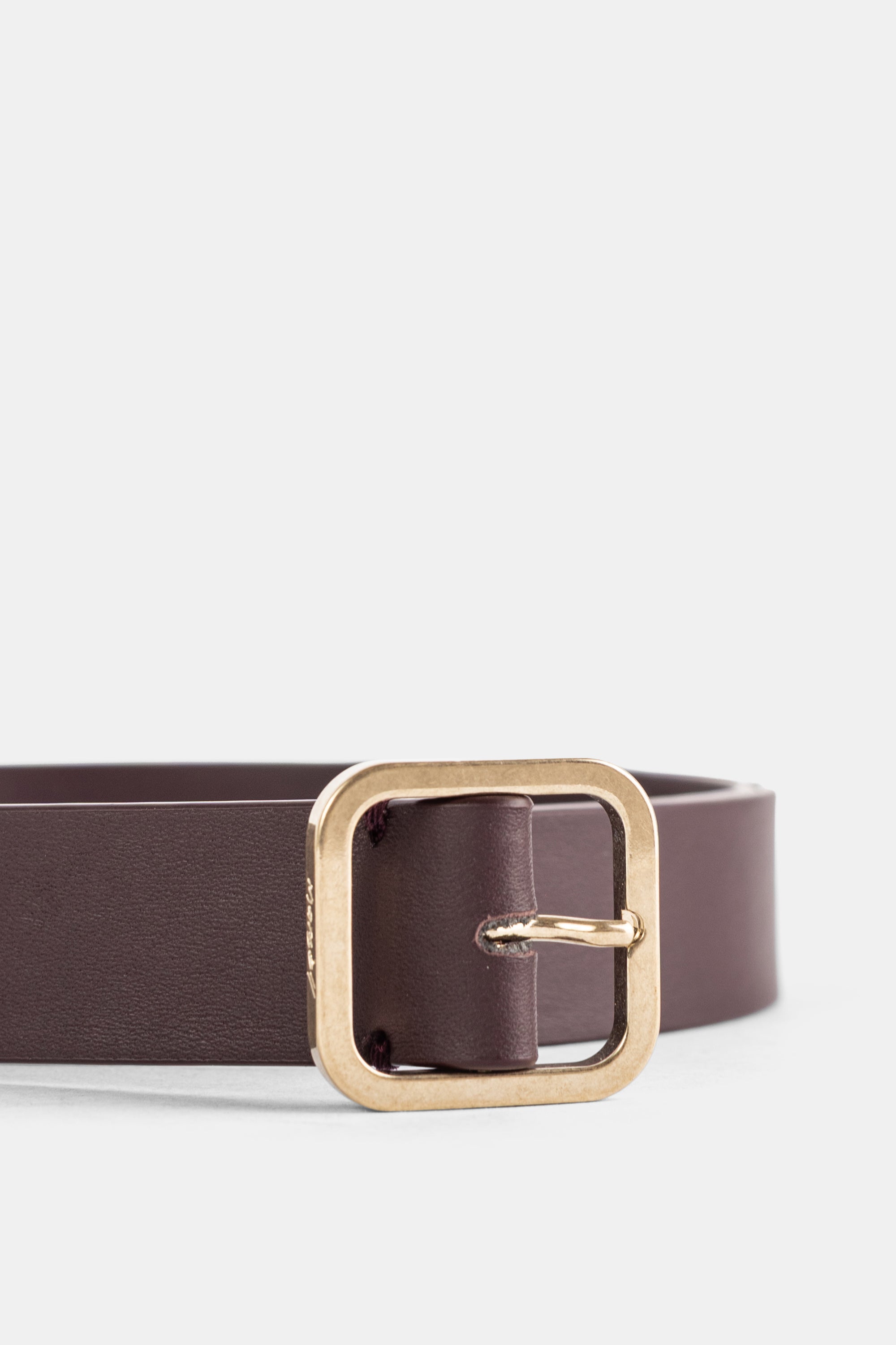 Marsell Ceinture Quadra Belt — Brown, view 2