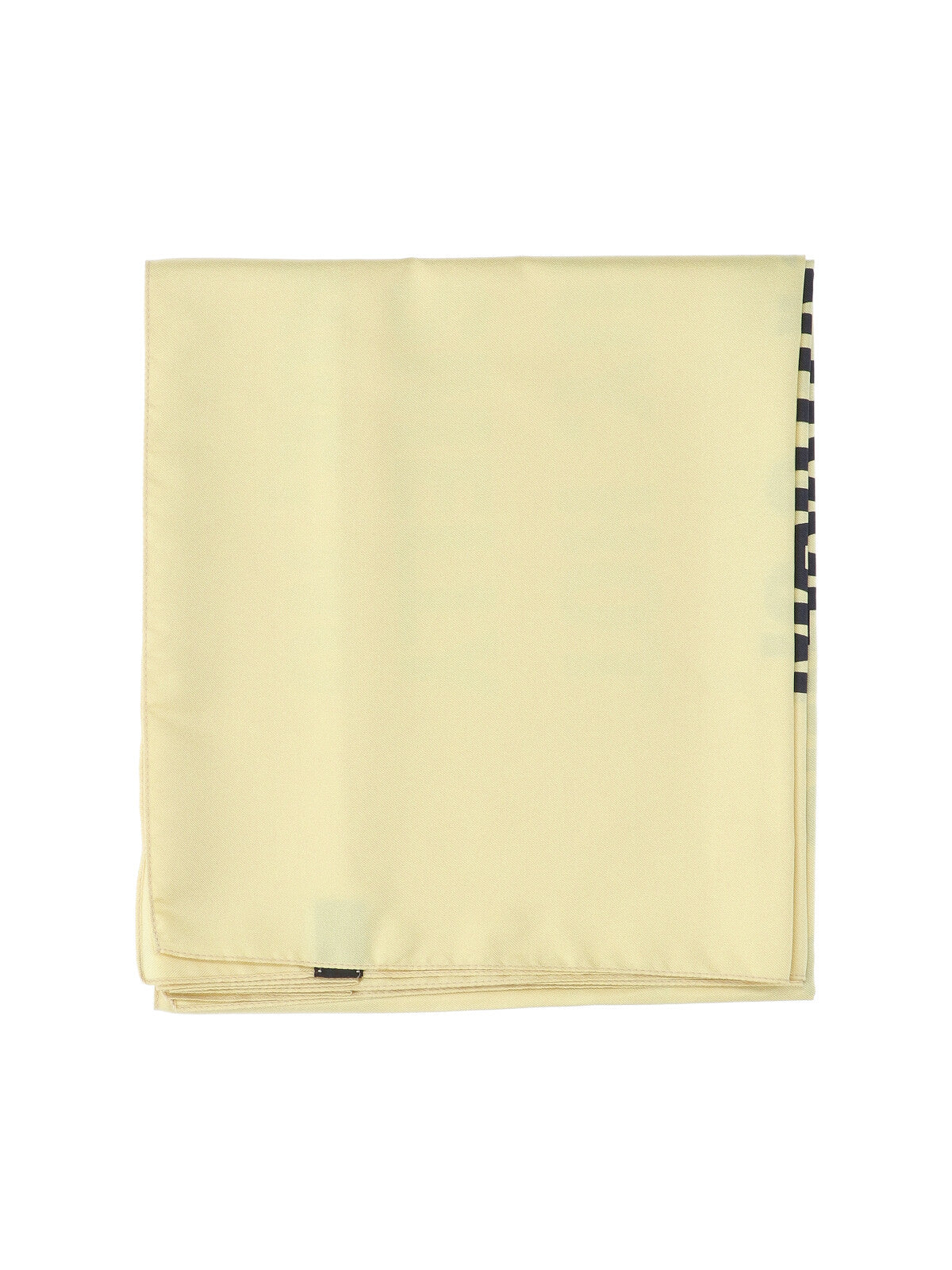Martine Rose Printed Silk Square Scarf — Yellow by Martine Rose