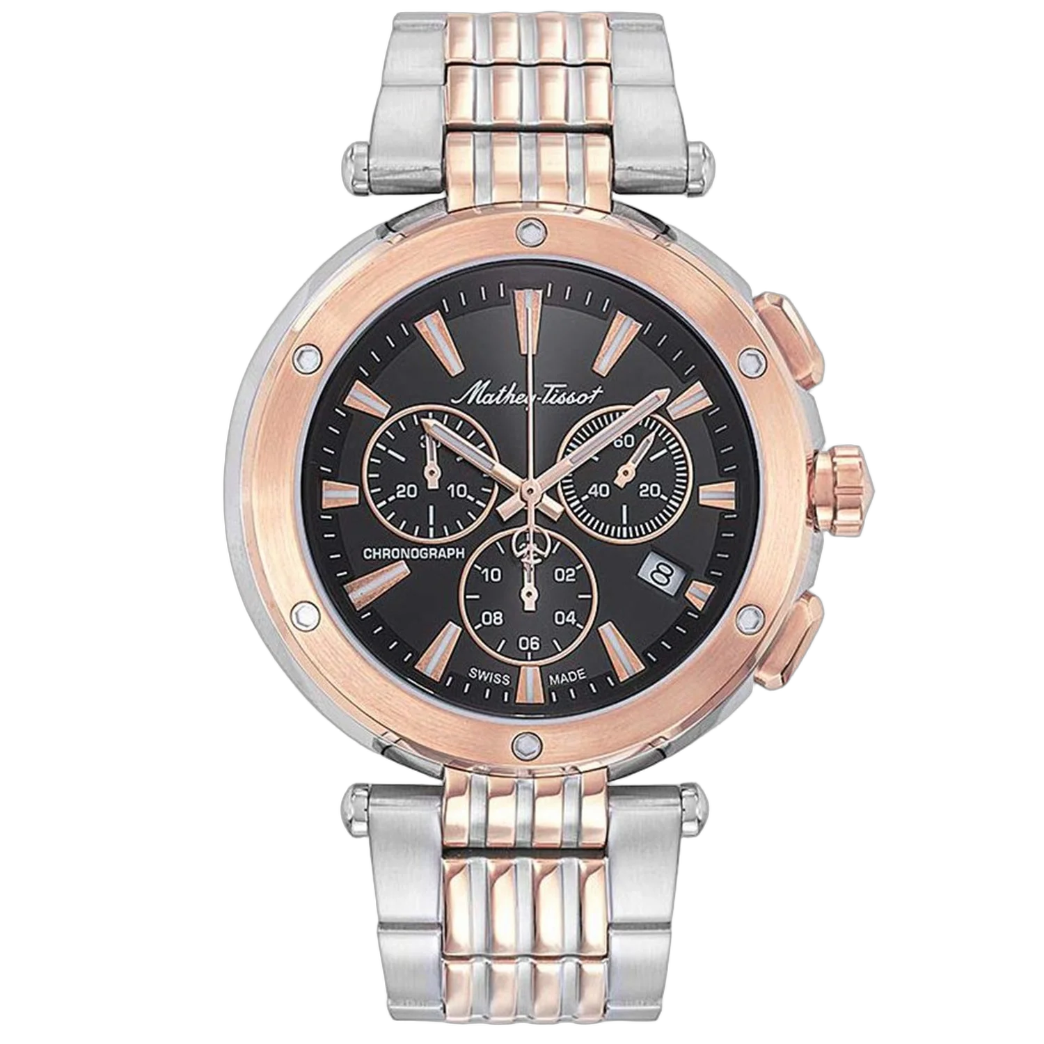 Mathey Tissot Watch — Black by Mathey Tissot