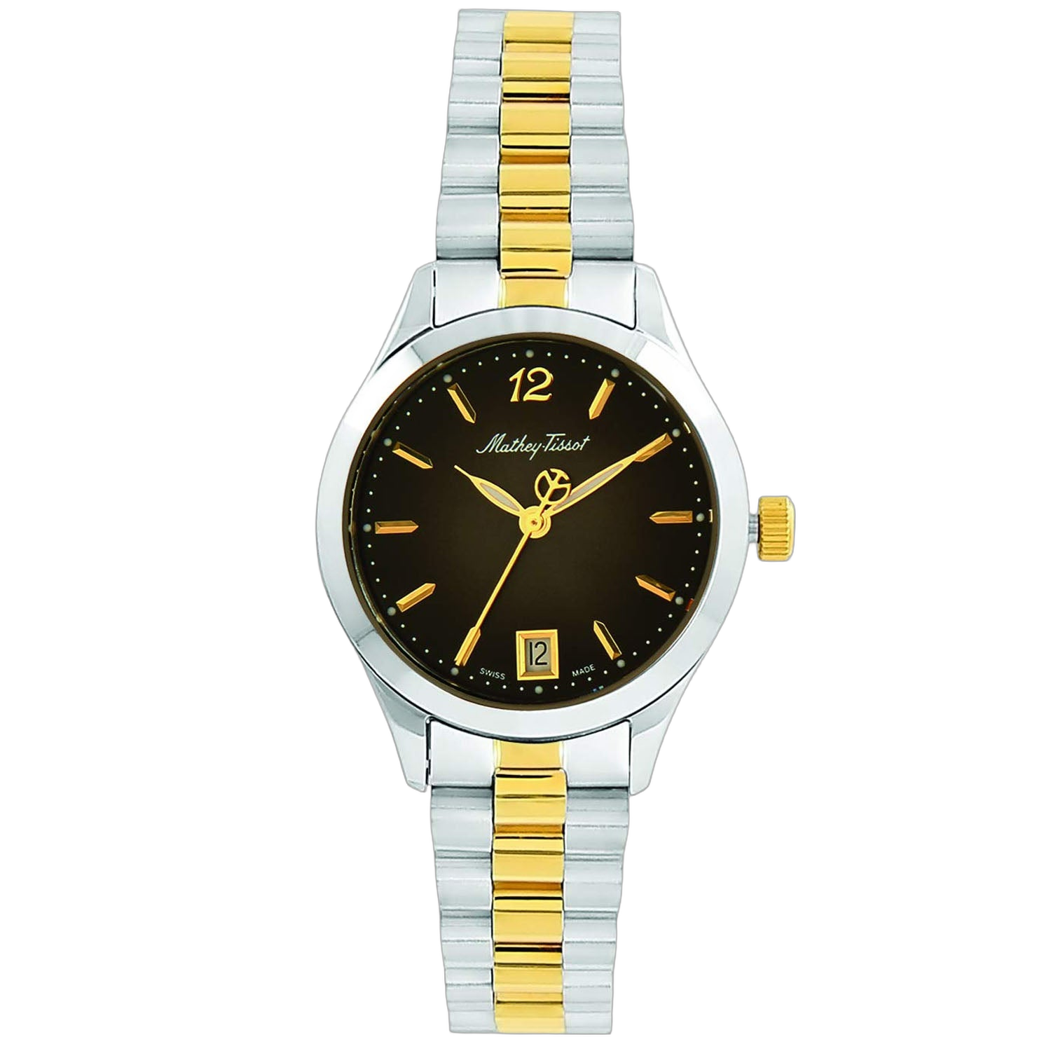Mathey Tissot Watch — Black by Mathey Tissot