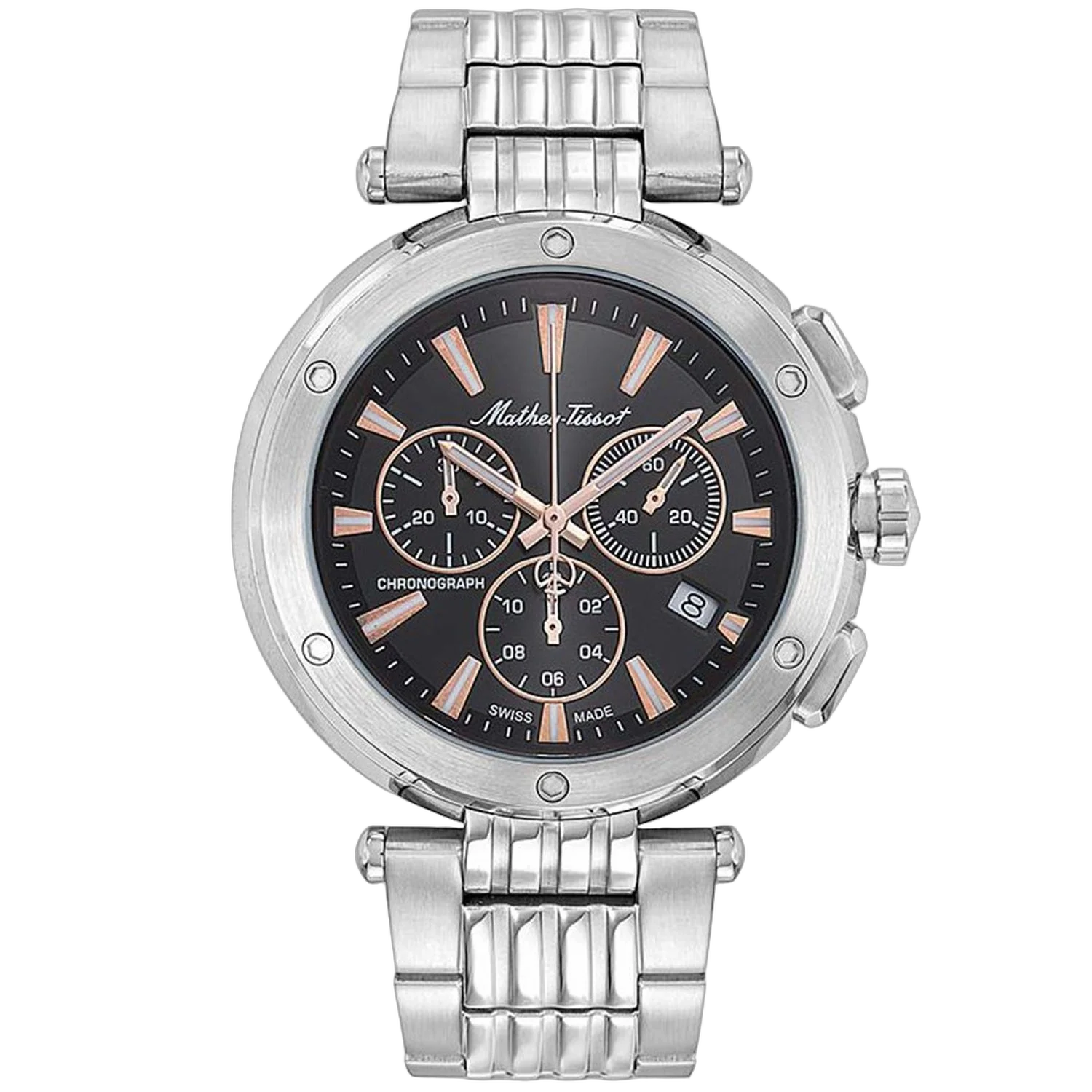 Mathey Tissot Watch — Black by Mathey Tissot