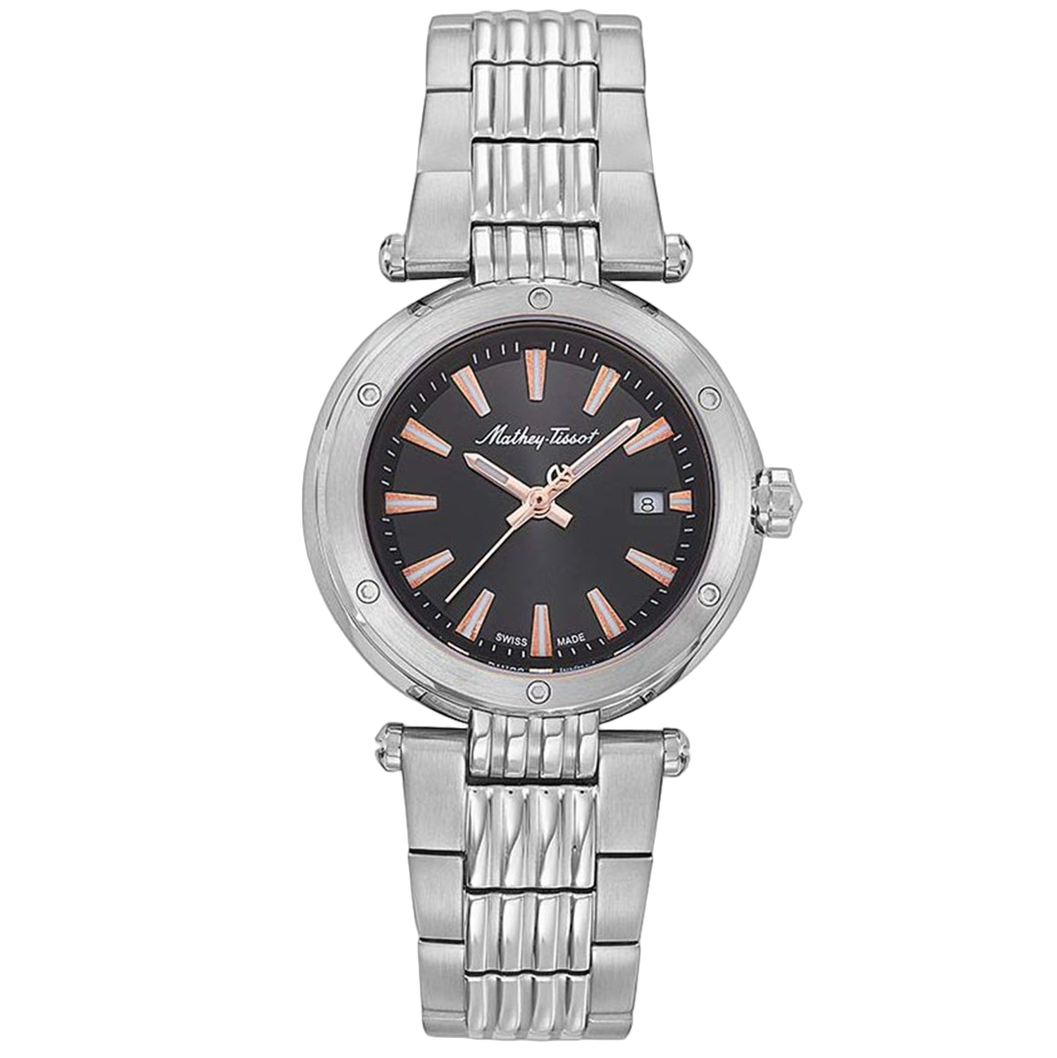 Mathey Tissot Neptune Watch — Black by Mathey Tissot