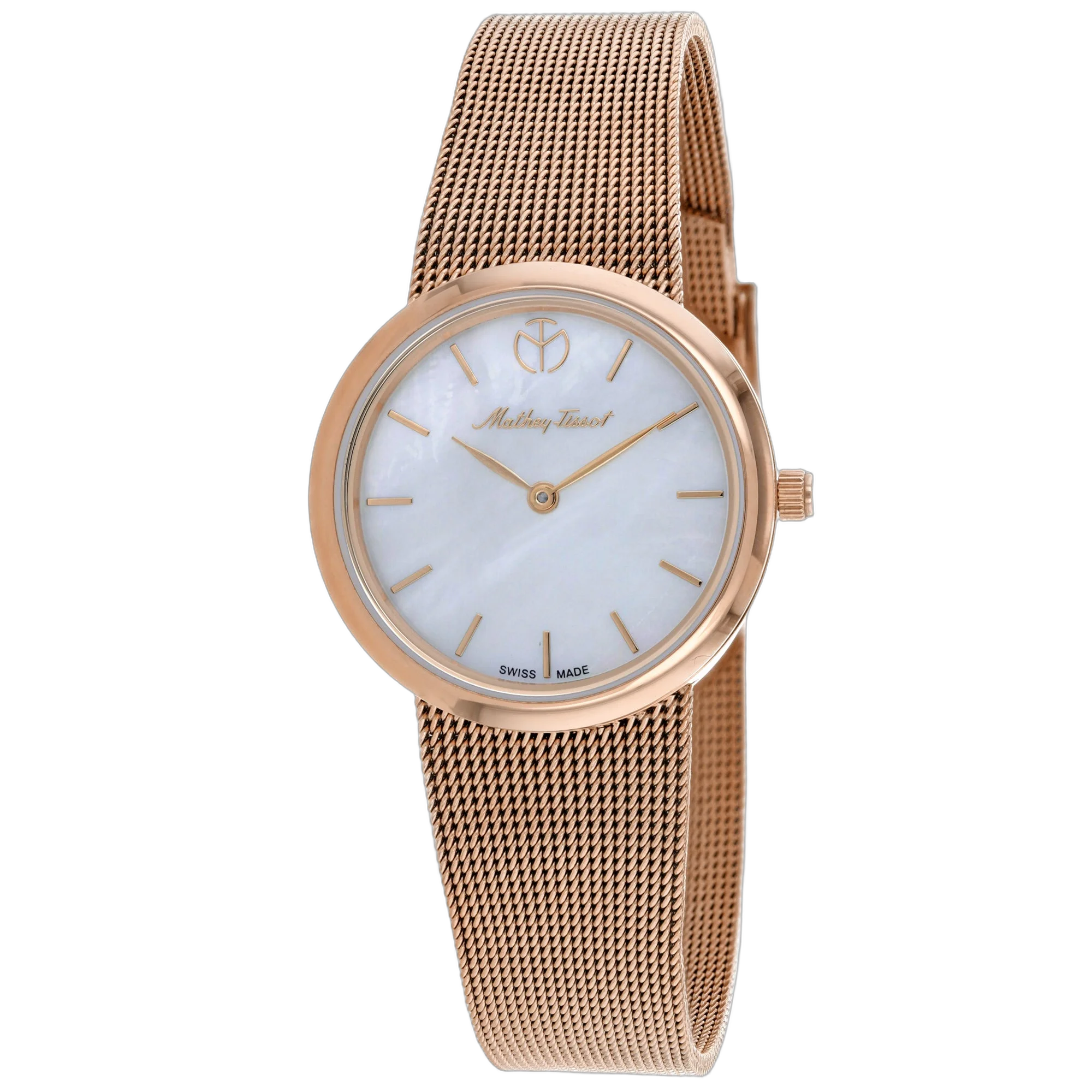 Mathey Tissot Milly Watch — Rose gold by Mathey Tissot