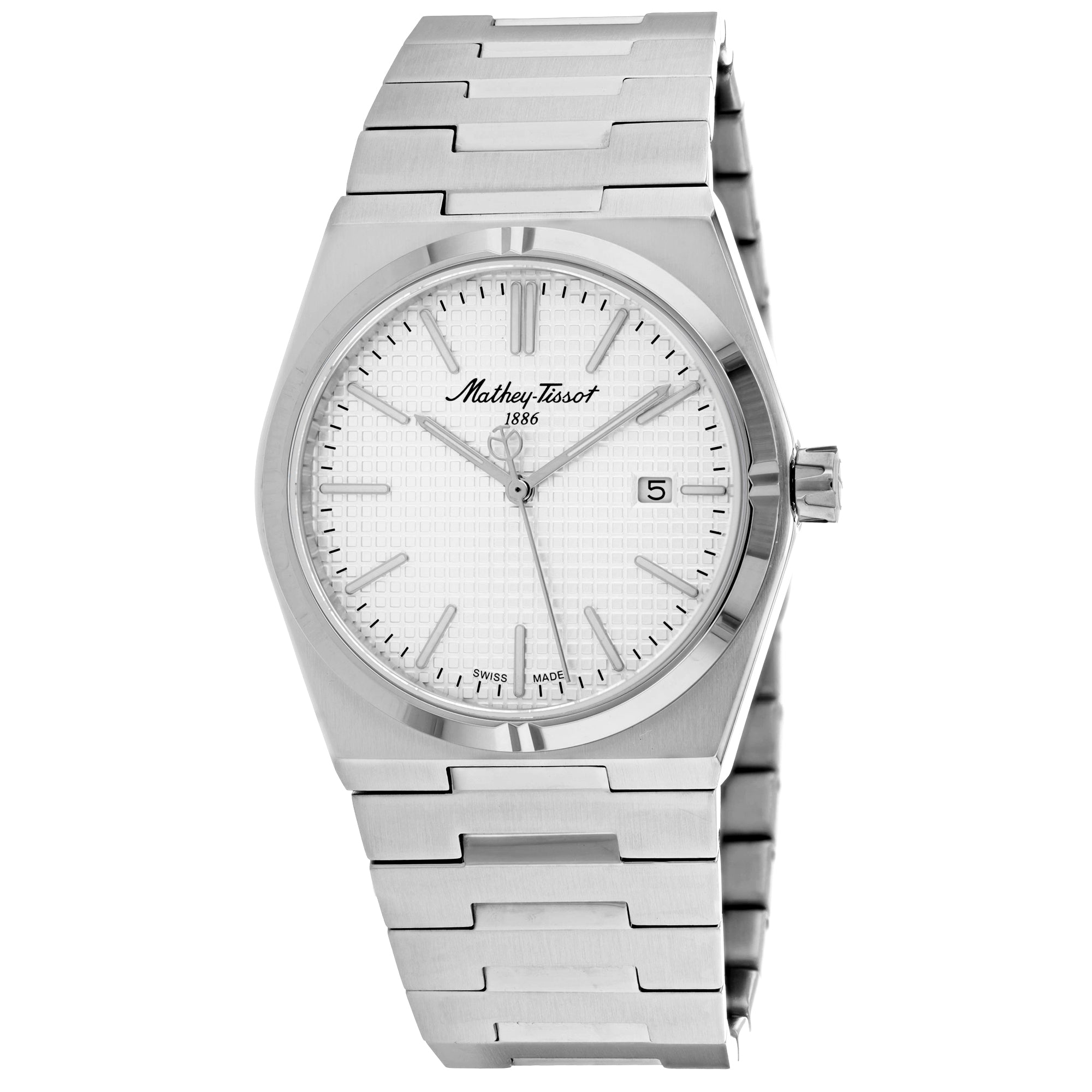Mathey Tissot Zoltan Watch — Silver by Mathey Tissot