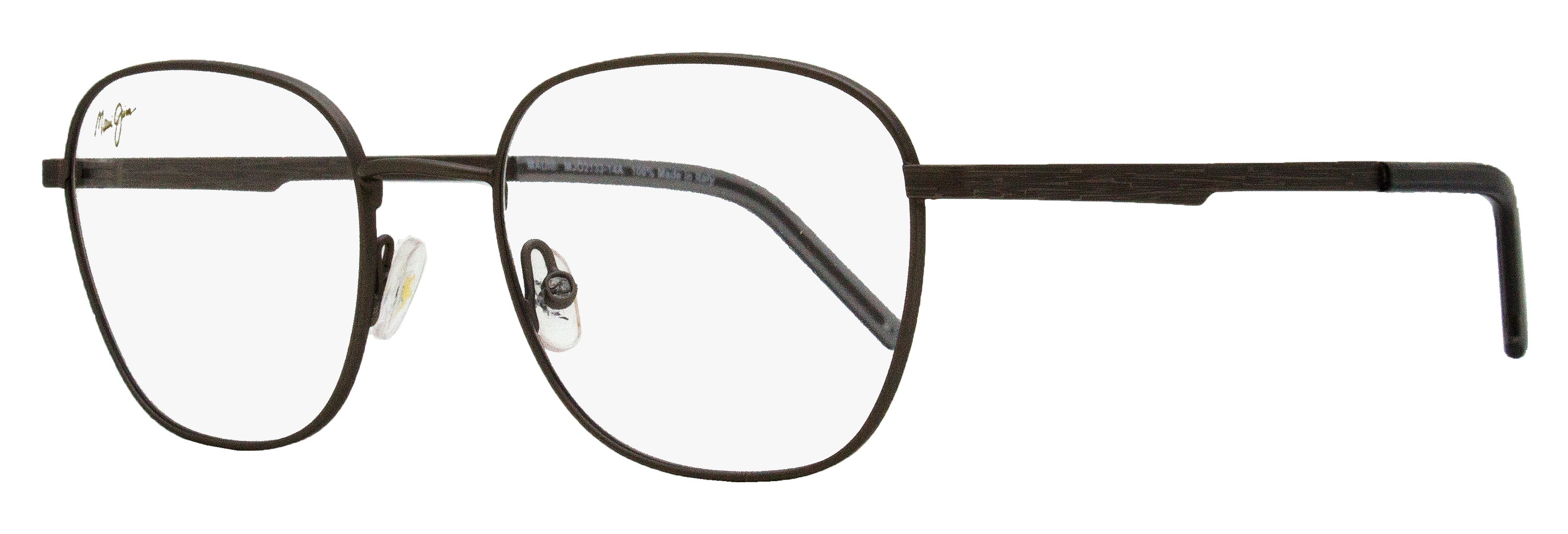 Maui Jim MJO2133 Oval Metal Frame Eyeglasses — Black by Maui Jim