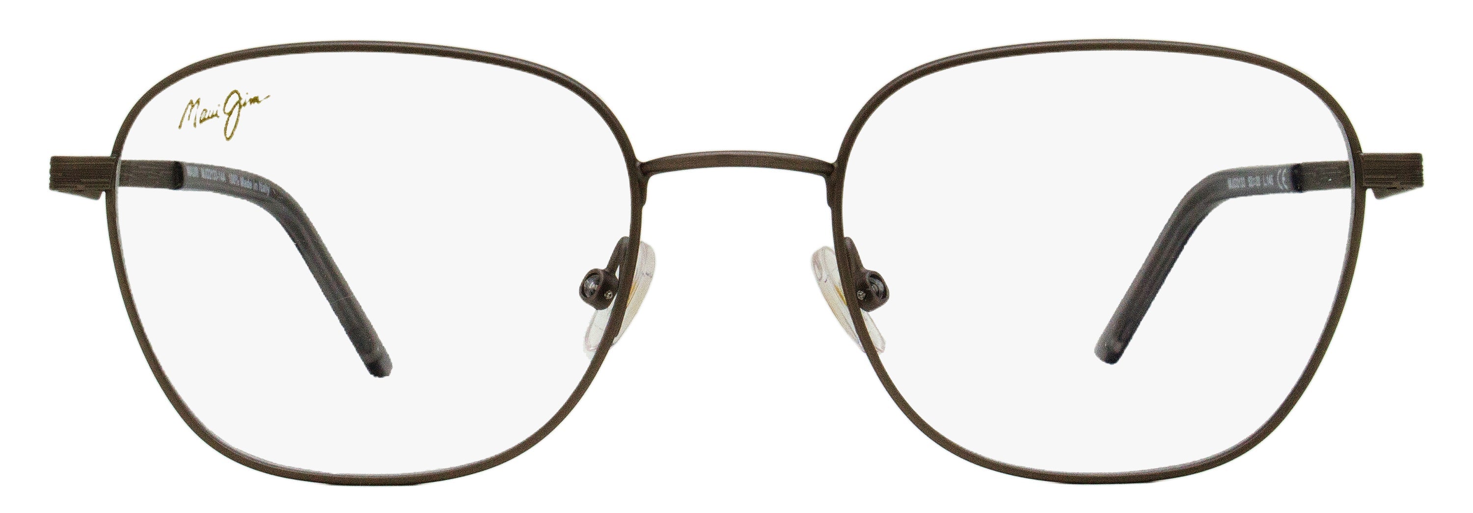Maui Jim MJO2133 Oval Metal Frame Eyeglasses — Black, view 2