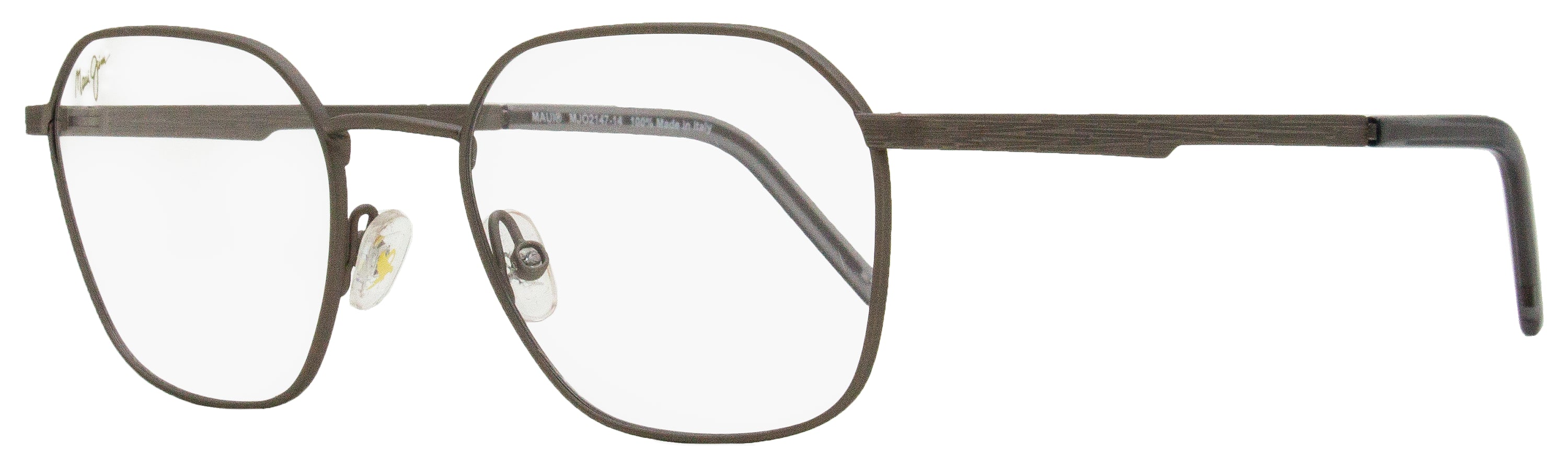 Maui Jim MJO2147 Metal Rectangular Eyeglasses — Gray by Maui Jim